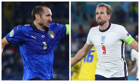 Italia vs Inglaterra; Eurocopa