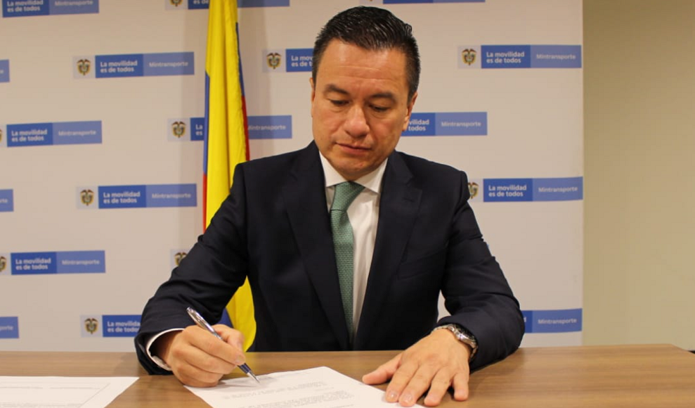 Jair Orlando Fajardo, director de la Aeronáutica Civil