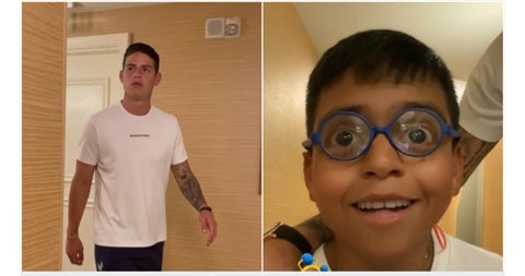 James Rodríguez hace colaboración con 'El Mindo'