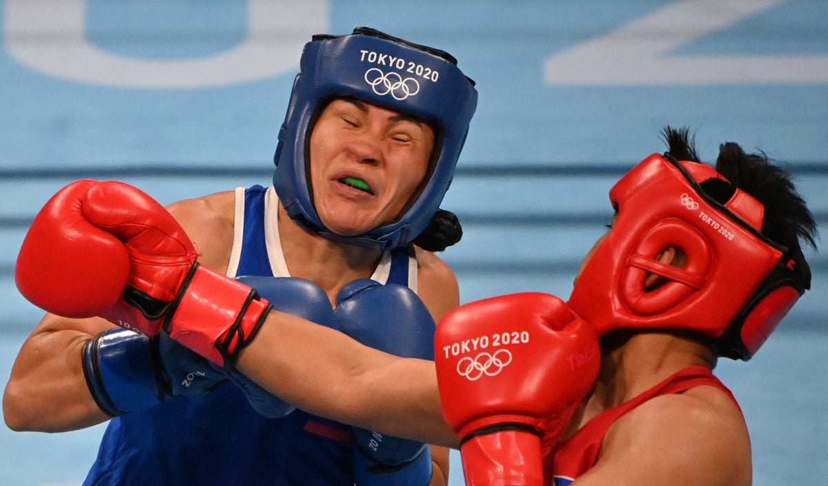 Jenny Arias, boxeadora colombiana