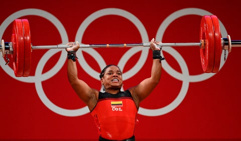 Mercedes Pérez, en los juegos olimpicos