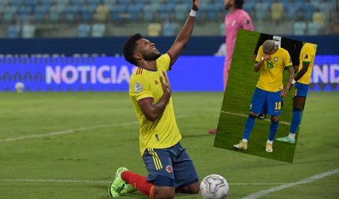 miguel angel borja seleccion colombia: burla neymar tras verlo llorar