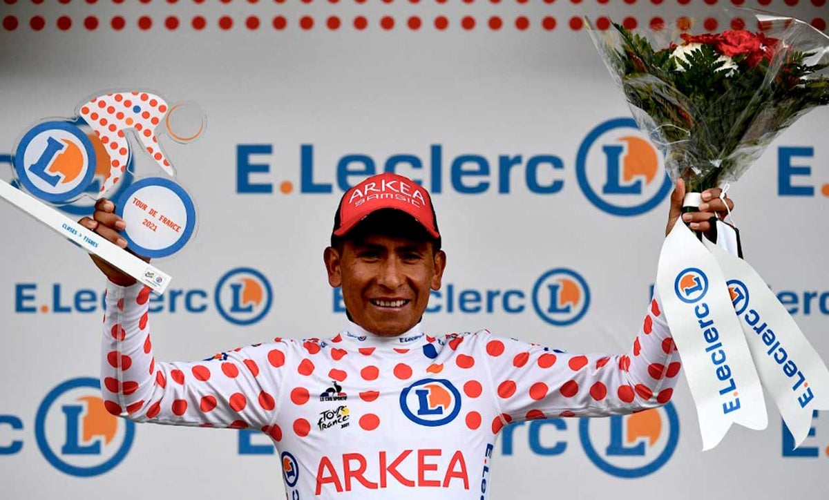 Nairo Quintana en Tour de Francia 2021