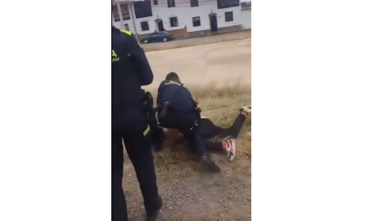 Abuso policial en Villa de Leyva con pistola taser