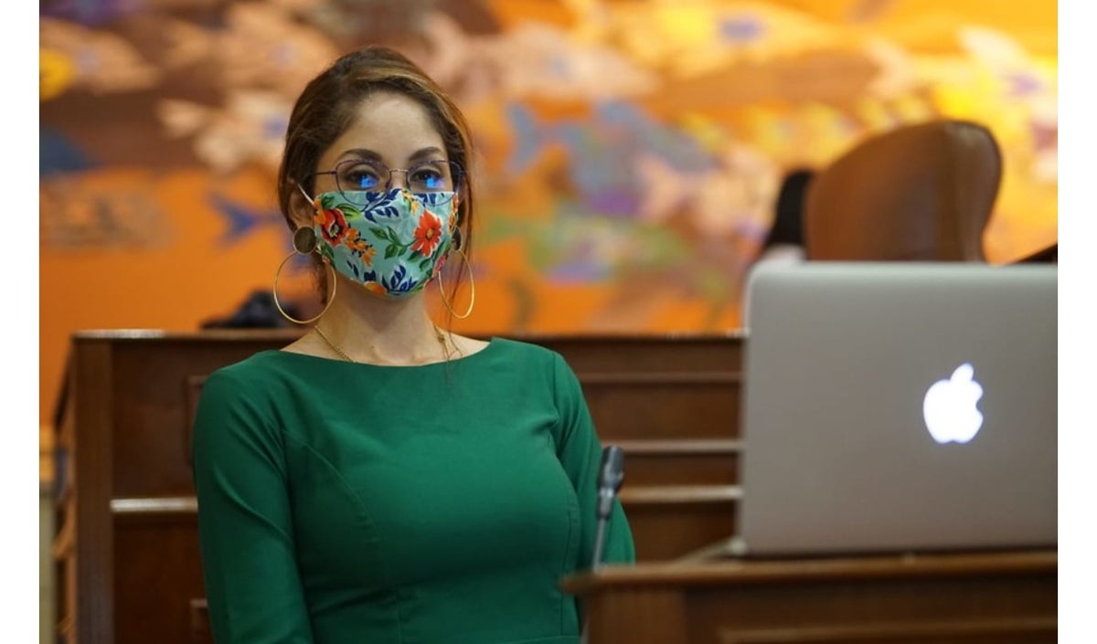 Jennifer Arias, presidenta de la Cámara de Representantes