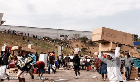 Disturbios Sudáfrica