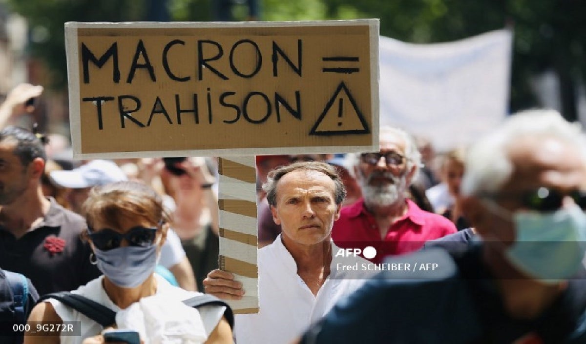 Protestas en Francia