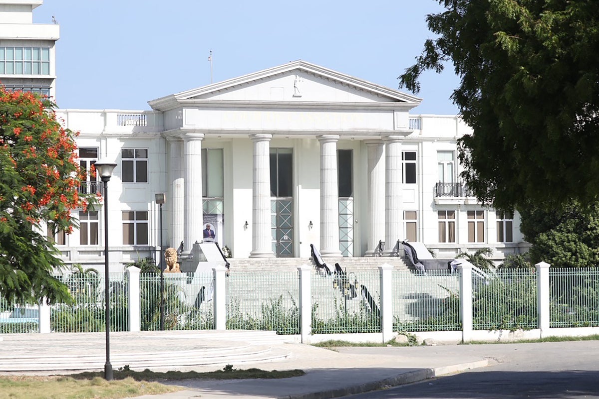 Palacio presidencial de Haití
