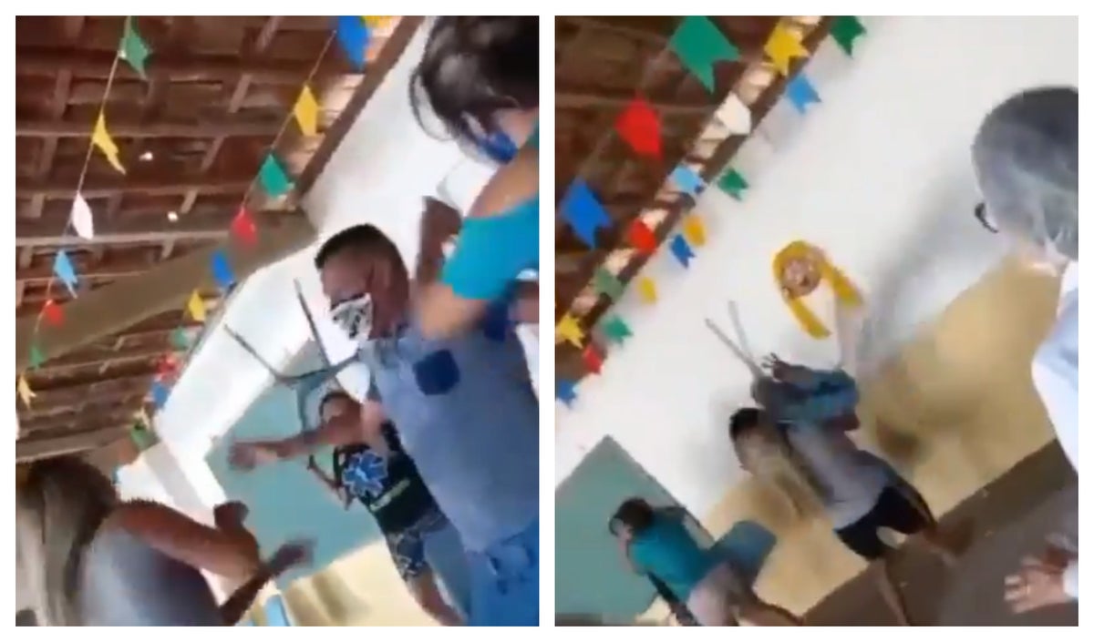Acompaña a su amante y se encuentra a su esposa