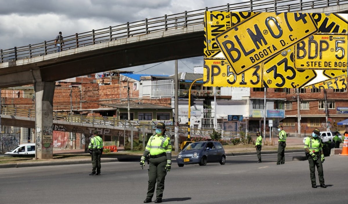 Pico y placa HOY bogota 6 de julio