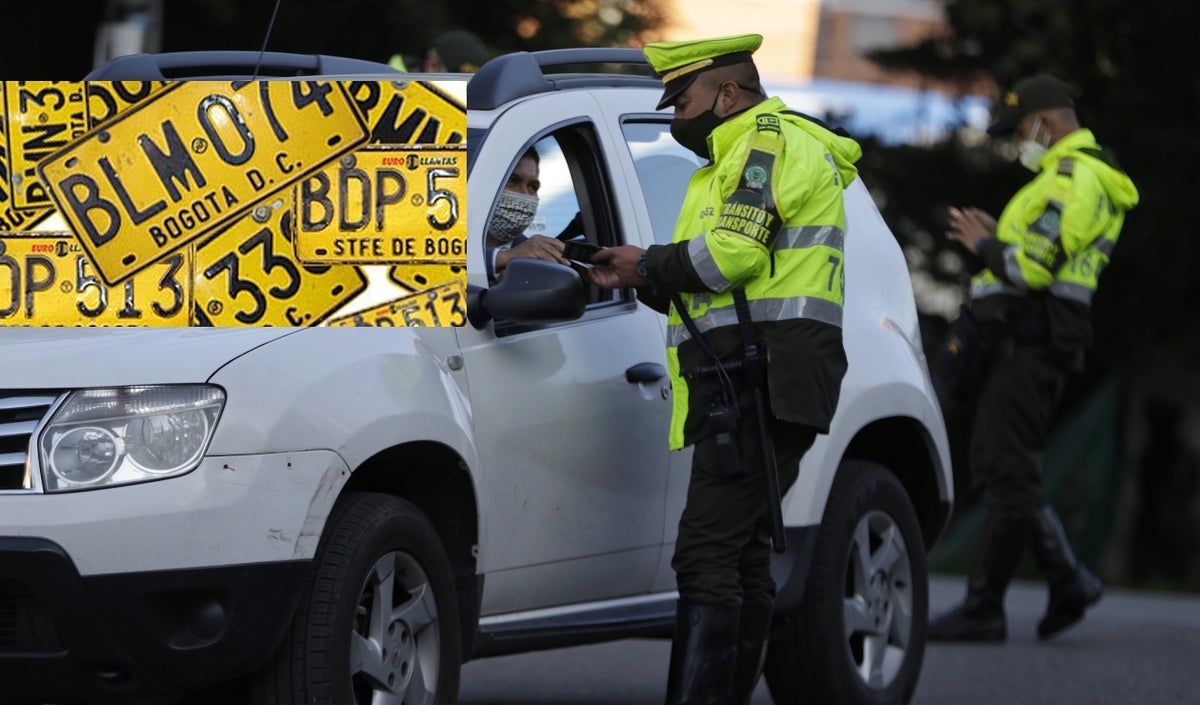 Pico y placa hoy Bogotá viernes 2 de julio