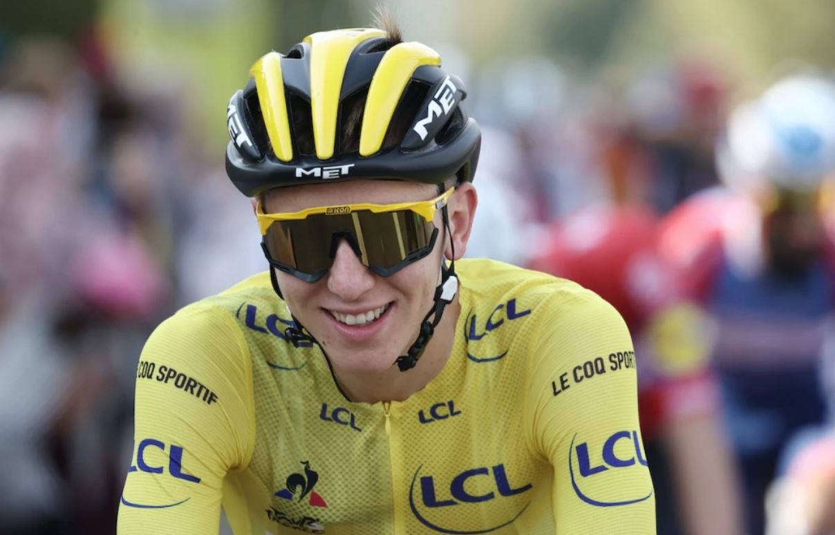 Tadej Pogacar, ciclista esloveno