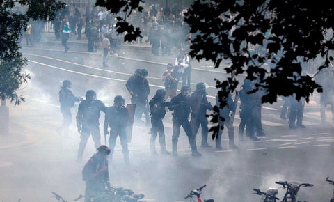 Protestas en Francia contra pasaporte sanitario