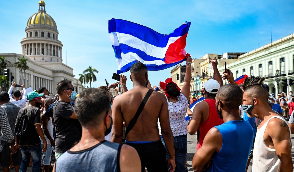 Protestas en Cuba