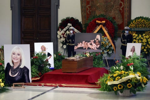 Raffaella Carrà funeral exequias