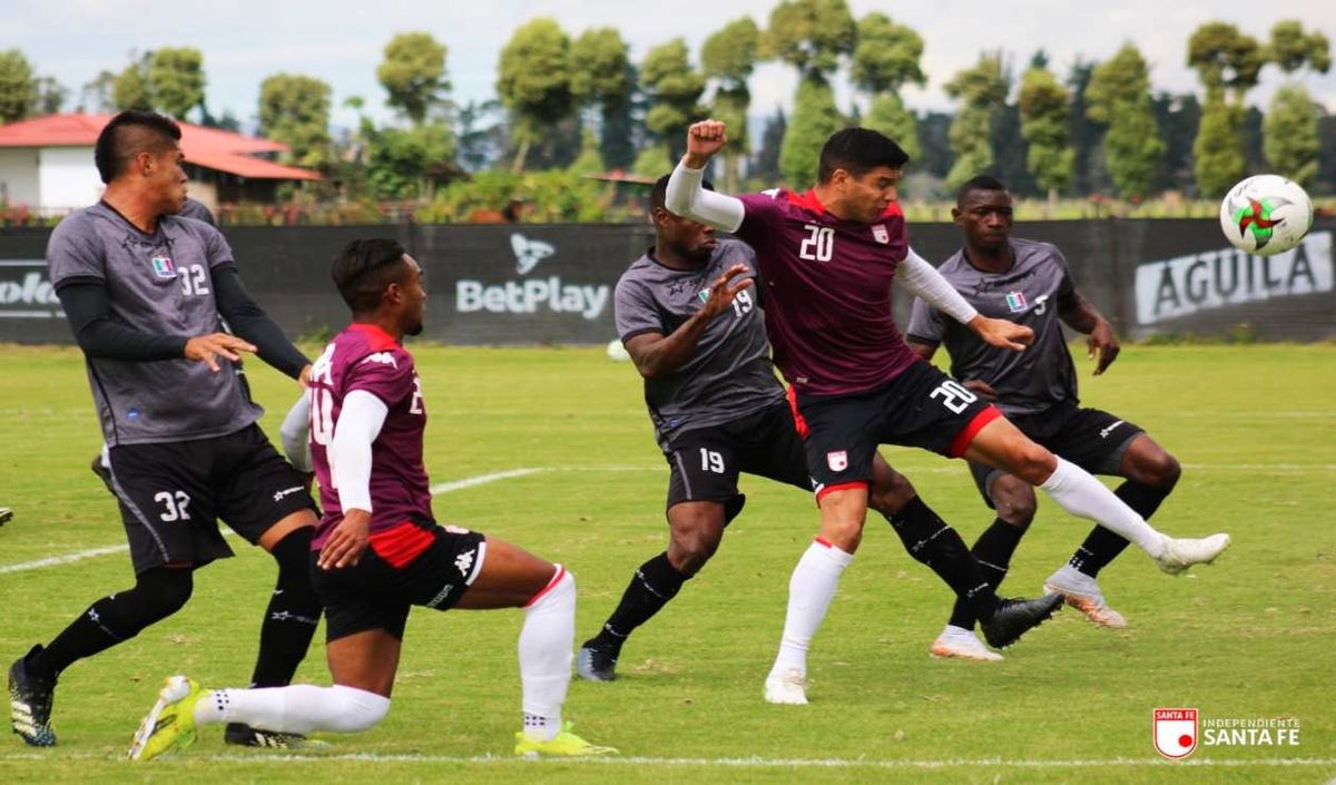 Santa Fe goleó a Once Caldas en la pretemporada