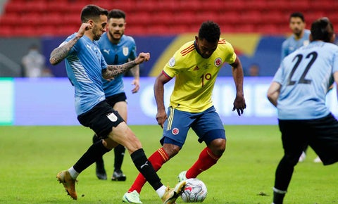 Selección Colombia vs Uruguay en Copa América 2021