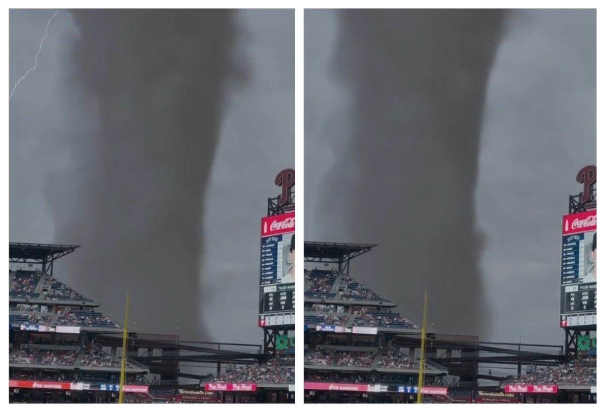 Supuesto tornado en Filadelfia