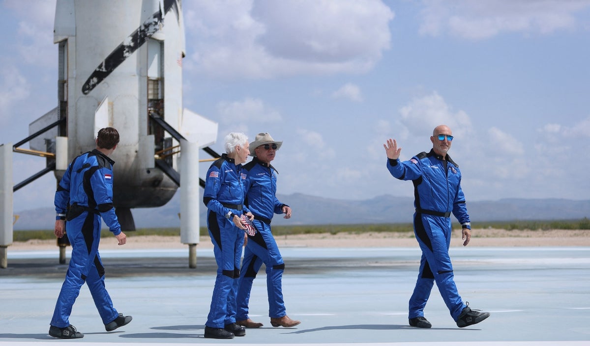 Viaje de Jeff Bezos al espacio