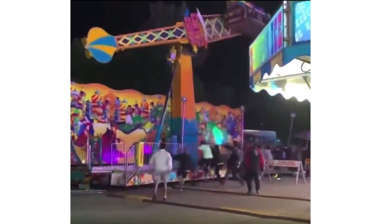 Atracción en Michigan se salió de control y personas la sujetaron