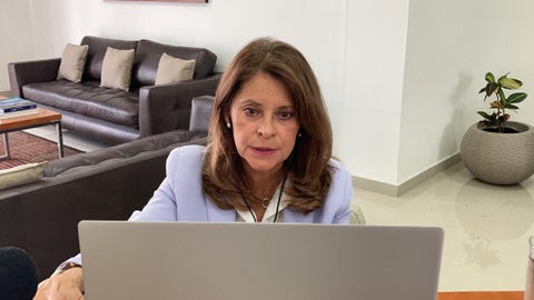 La Vicepresidente y Canciller, Marta Lucía Ramírez, hizo su presentación oficial ante la Organización de Estados Americanos (OEA)