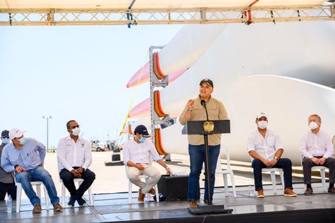 El presidente Iván Duque, adelantó diferentes gestiones desde La Guajira, para conmemorar el aniversario 56 del departamento