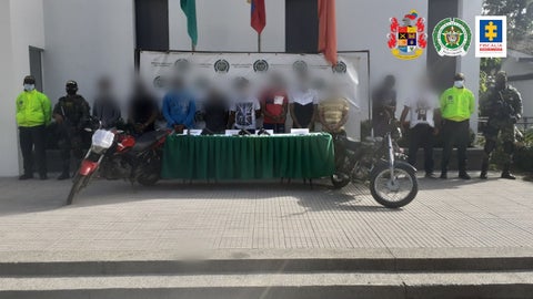 Capturas del Clan del Golfo en Urabá.