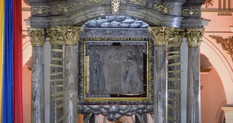 Robo, joyas, Virgen, Chiquinquirá