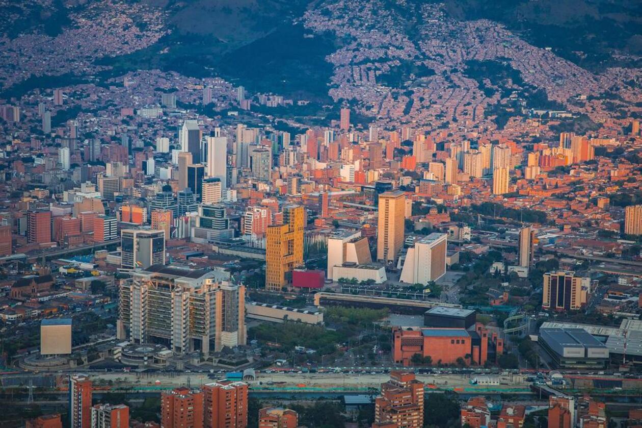 Referencia construcciones en Medellín.