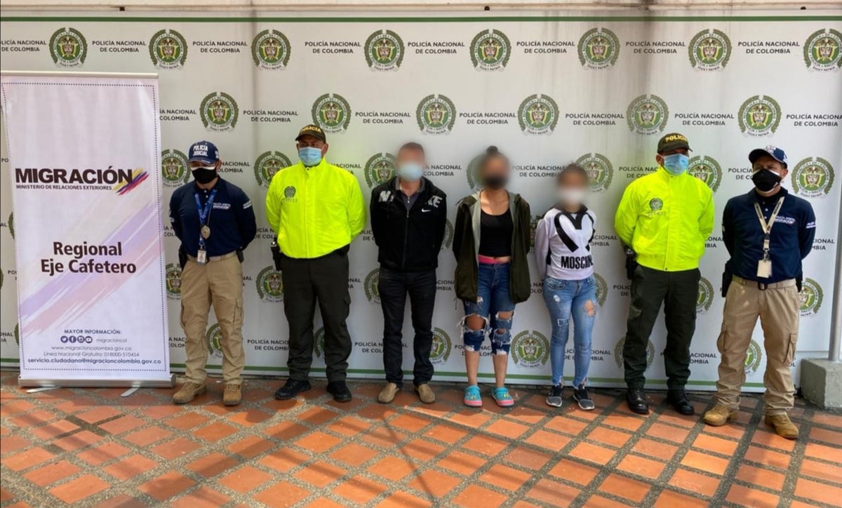 Captura por el delito de trata de personas