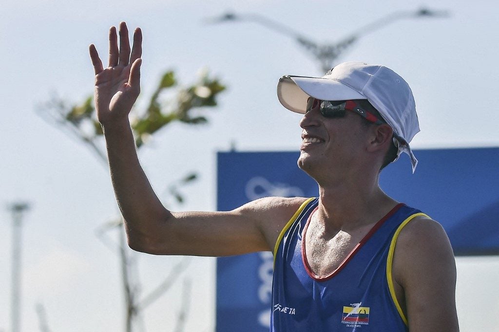 Jeisson Suárez, atleta colombiano