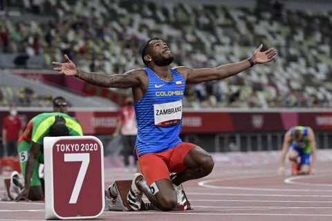 Anthony Zambrano, Juegos Olímpicos 2021