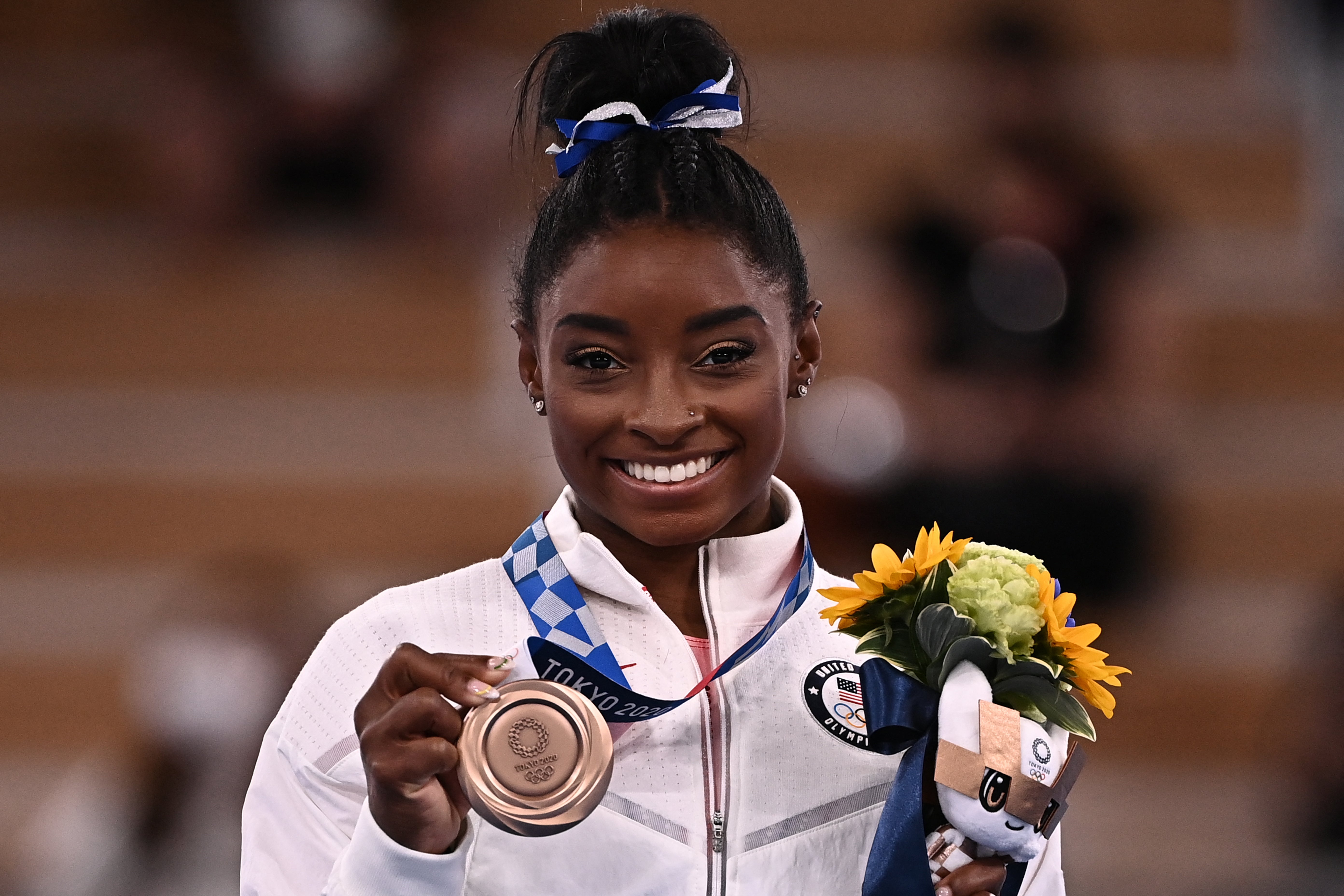 Simone Biles en los Olímpicos