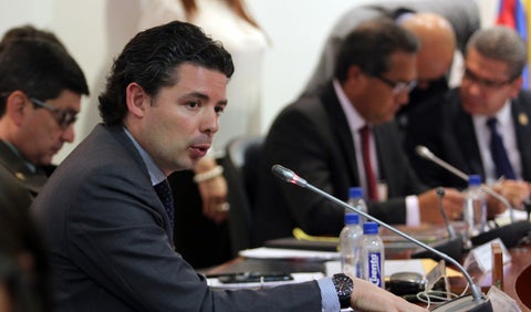 Aníbal Fernández de Soto, secretario de Seguridad de Bogotá