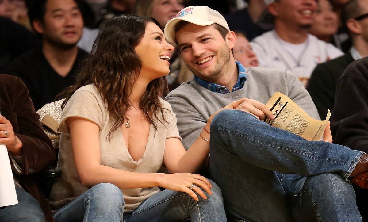 Ashton Kutcher y Mila Kunis