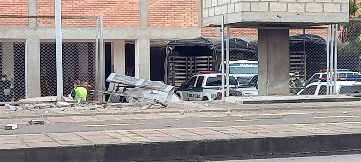 Atentado contra puesto de Policía en Cúcuta