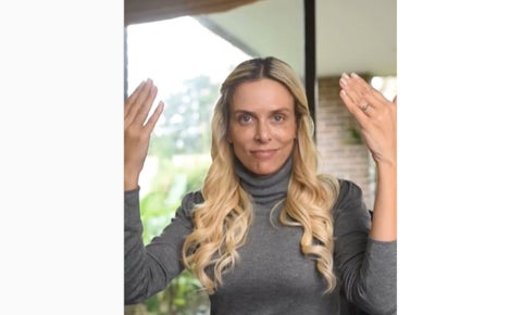 Catalina Maya, una cuarentona que mostró manchas en su cara