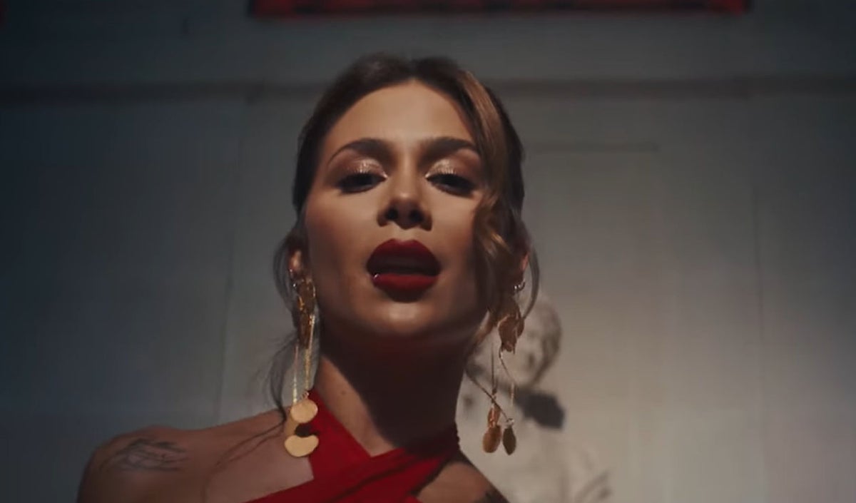 Greeicy y Alejandro Sanz