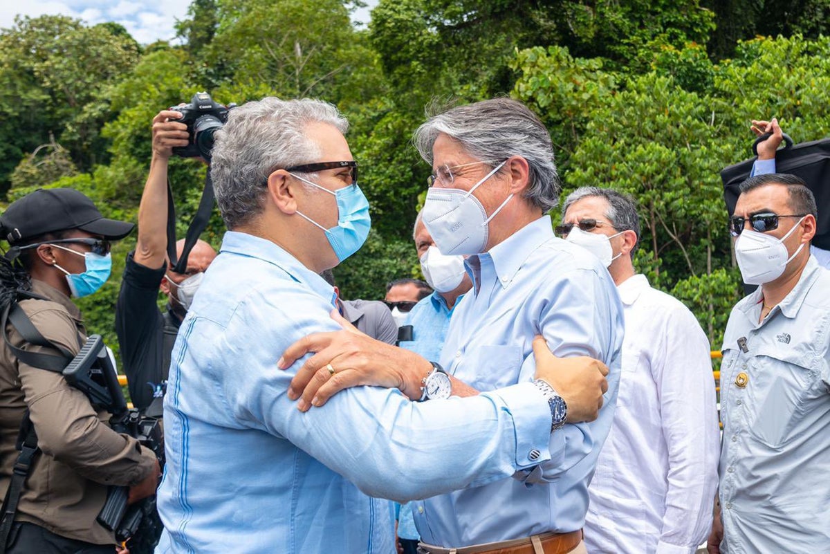 Iván Duque y Guillermo Lasso