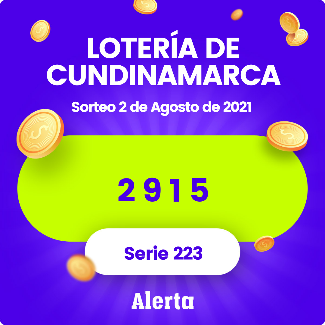 Loteria De Cundinamarca Resultados 2 De Agosto Loteria De Tolima La Fm
