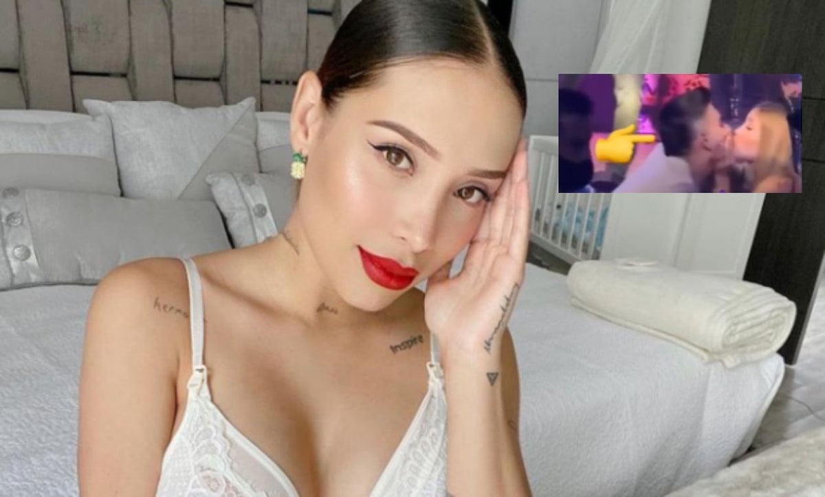 Luisa Fernanda W aparece en video besando en la boca a un amigo