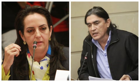 María Fernanda Cabal y Gustavo Bolívar conciliaron