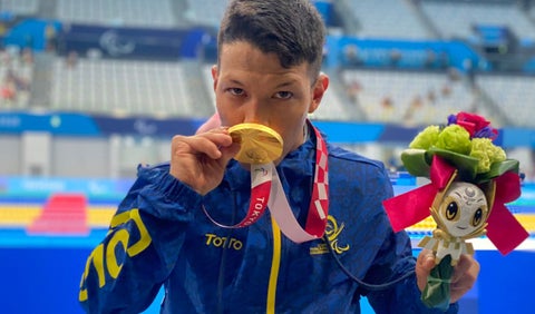 Nelson Crispín, paradeportista colombiano