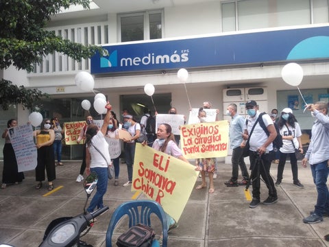 Protestas en Cúcuta contra Medimás