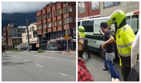 Murió policía en balacera en Bogotá en la calle 11 sur