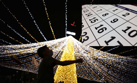 navidad decoración: lunes que quedan para navidad
