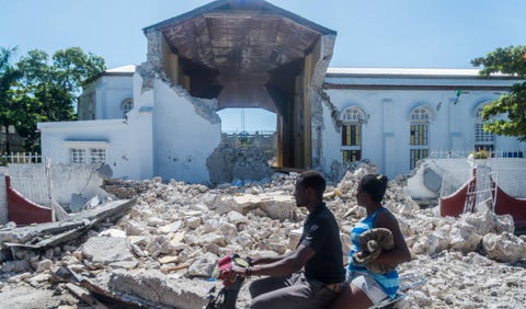 Terremoto en Haití - agosto 2021