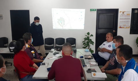 Coordinación de búsqueda de montañista desaparecido en el Nevado del Tolima.