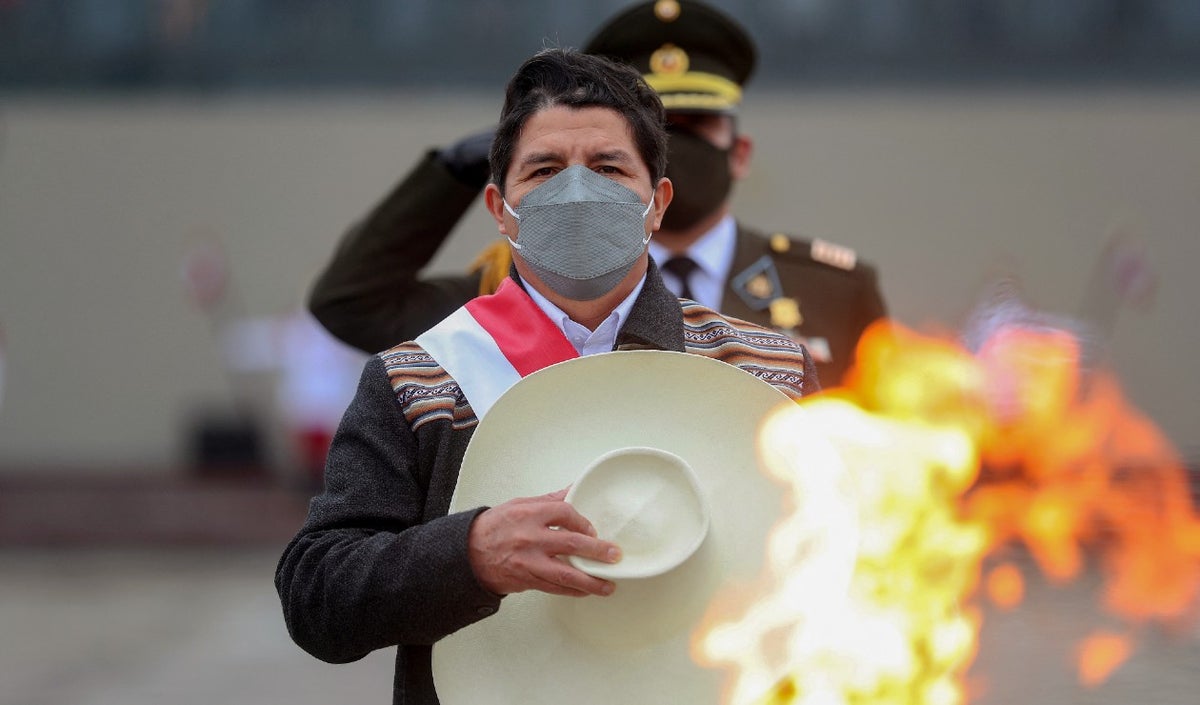 Pedro Castillo, nuevo presidente de Perú
