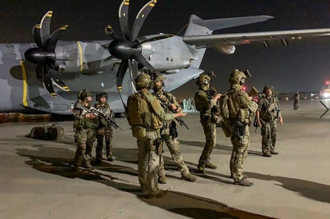 Soldados estadounidenses en Afganistán